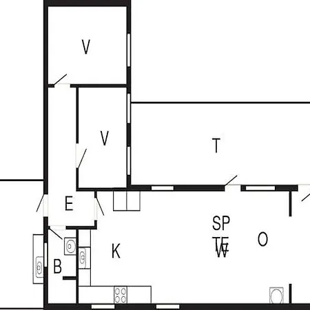 Modern Retreat Near Sandholm Feriehus